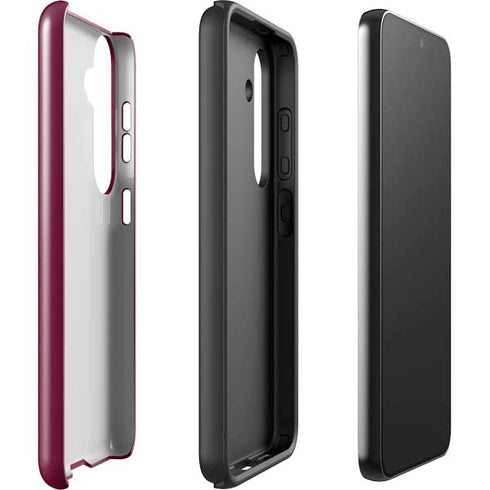 Texas A&M University Black Logo Galaxy S25 Impact Case